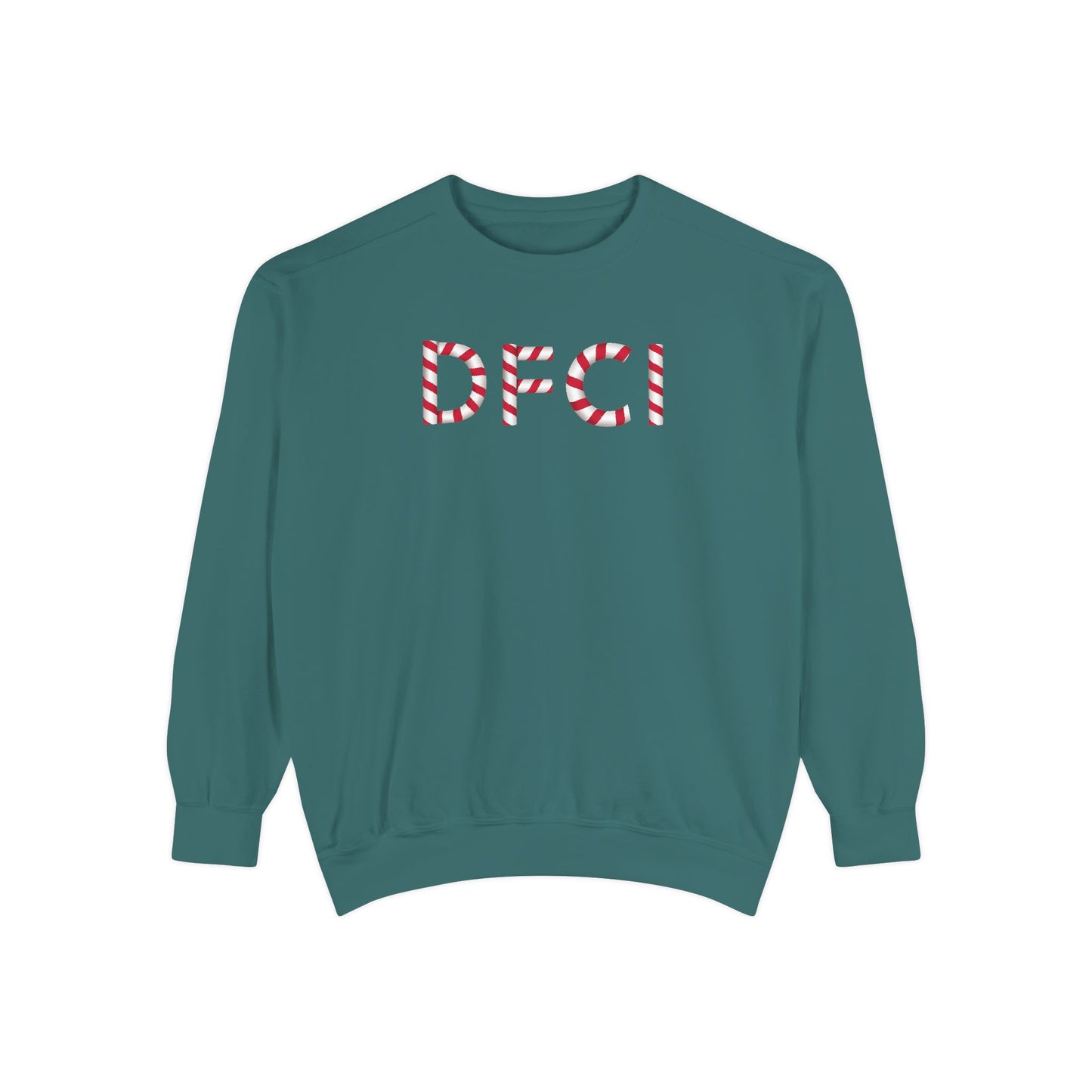 DFCI CANDY CANE CREWNECK
