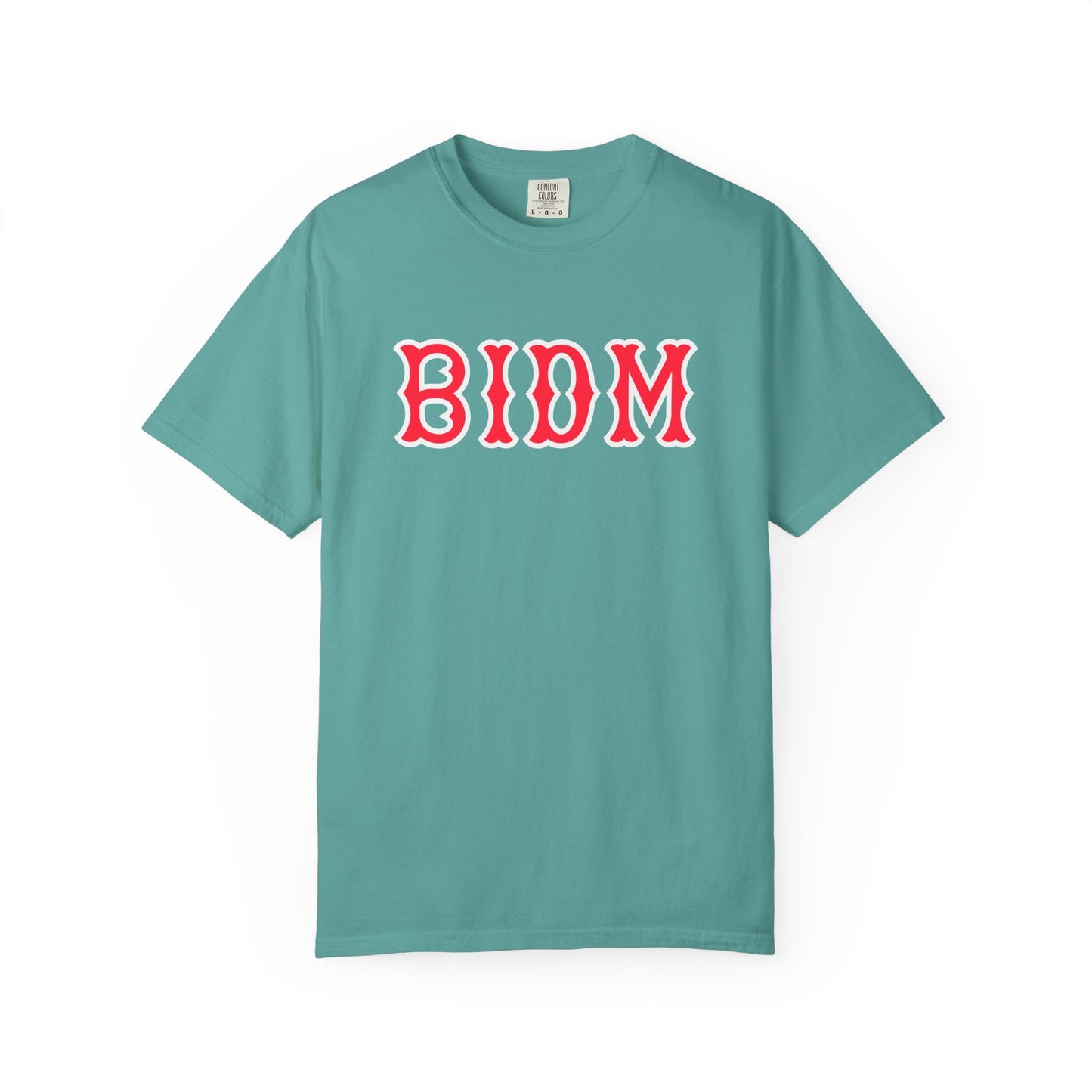 BIDM SOX LETTERS TEE