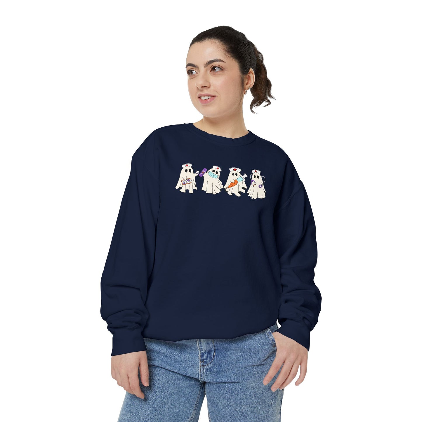 BOO BOO CREW GHOST CREWNECK