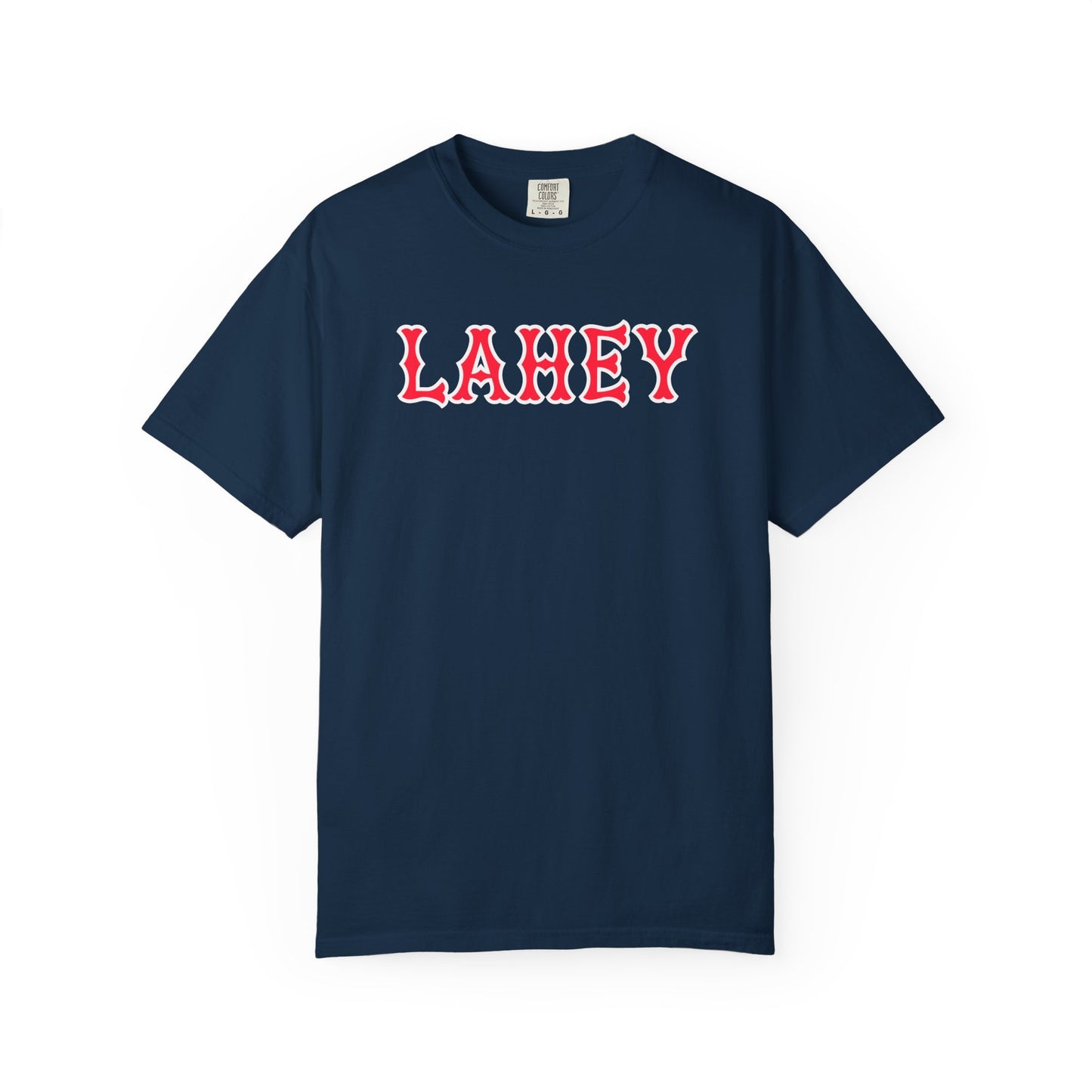 LAHEY SOX LETTERS TEE