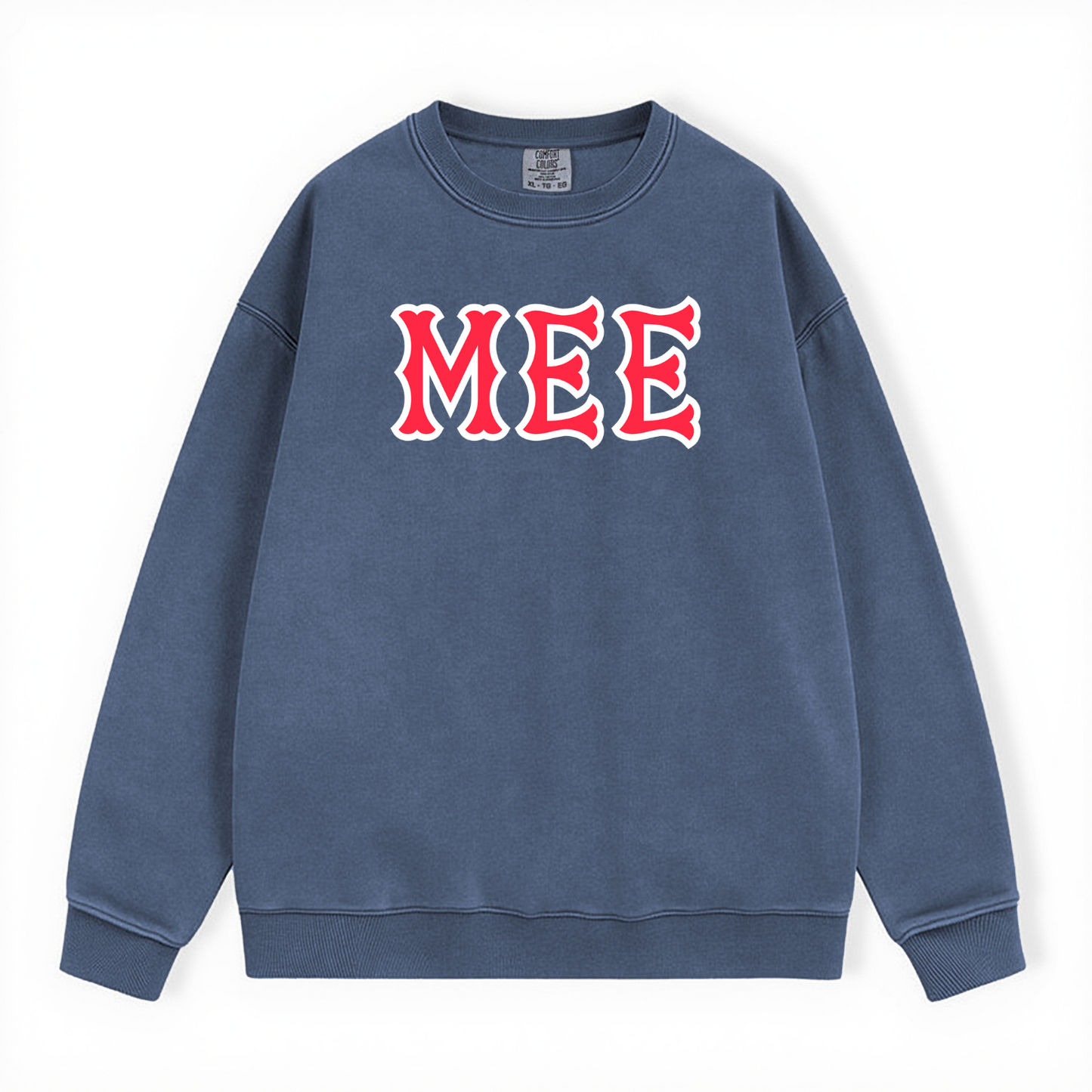 MEE SOX LETTERS CREWNECK