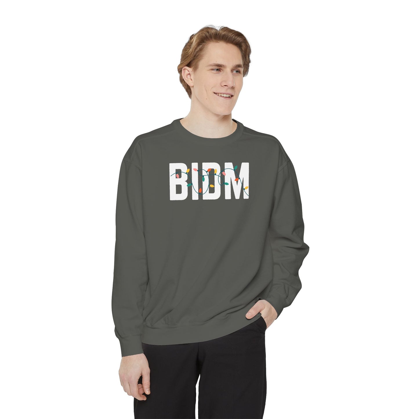BIDM ALL STAFF HOLIDAY CREWNECK