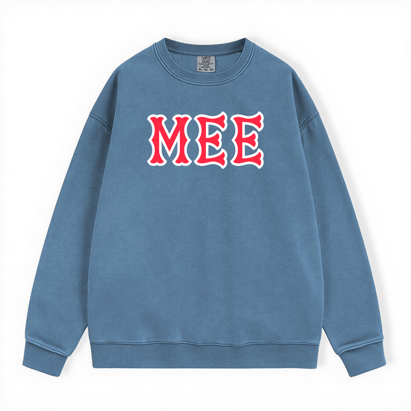 MEE SOX LETTERS CREWNECK