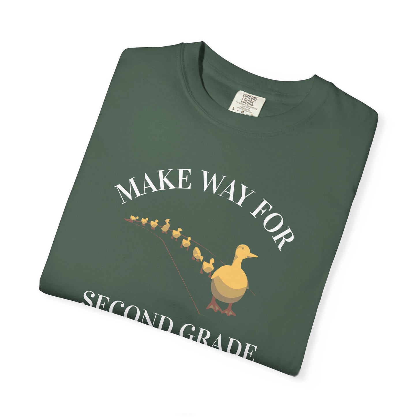 MAKE WAY FOR SECOND GRADE