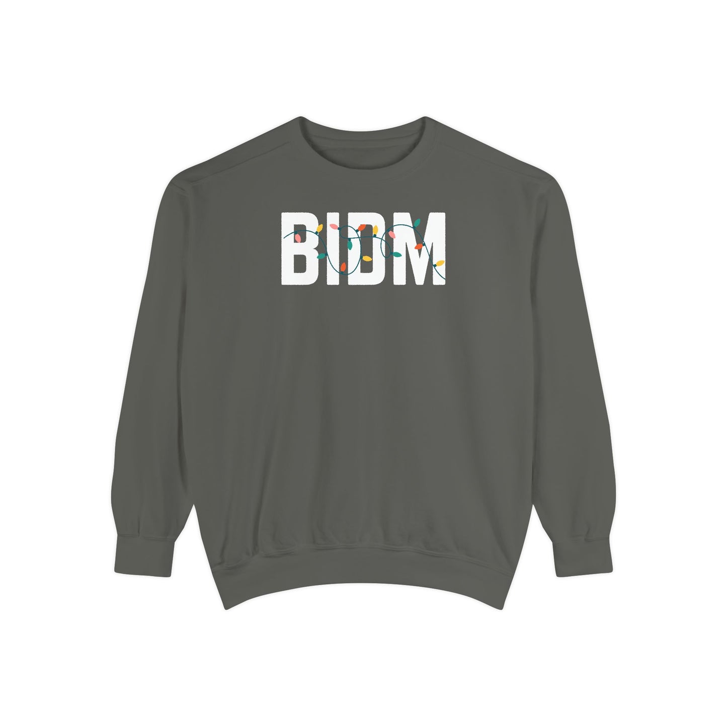 BIDM ALL STAFF HOLIDAY CREWNECK