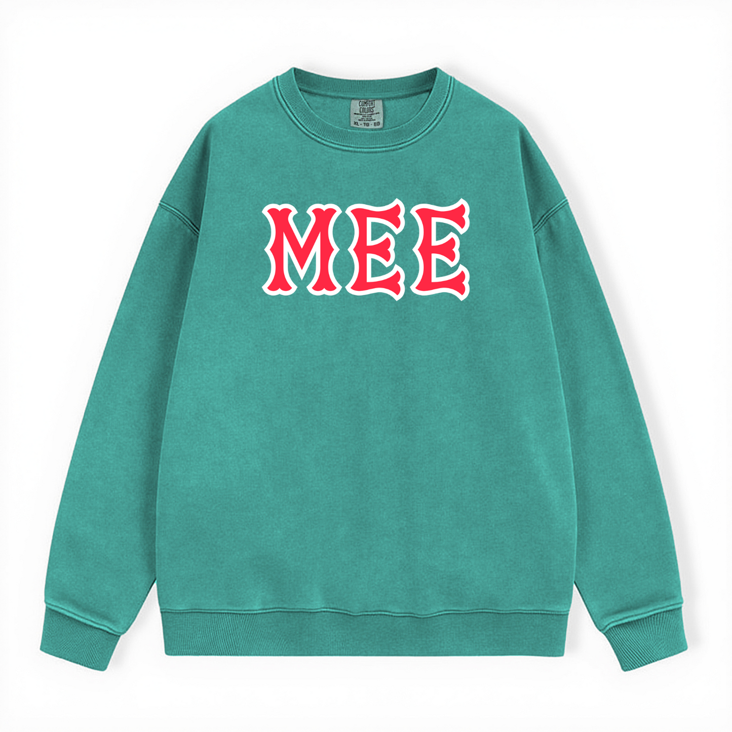 MEE SOX LETTERS CREWNECK