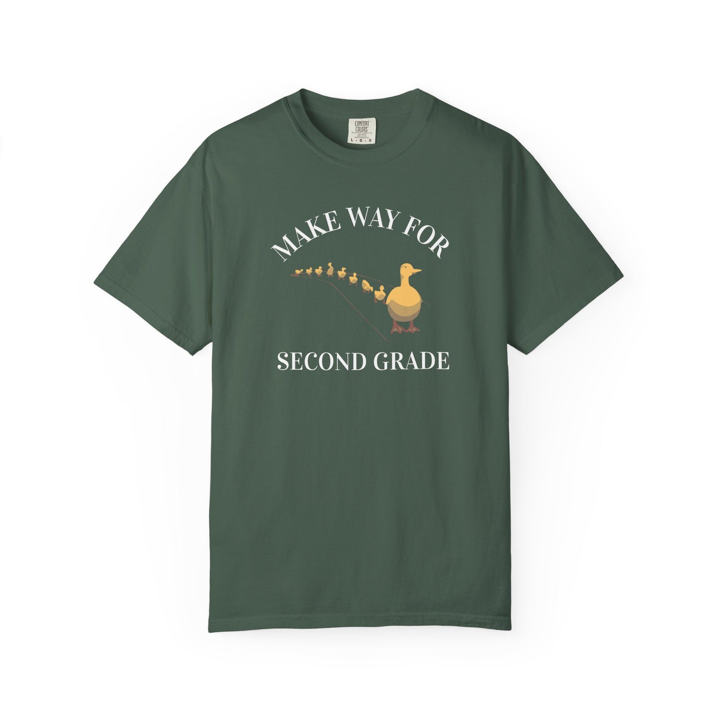 MAKE WAY FOR SECOND GRADE