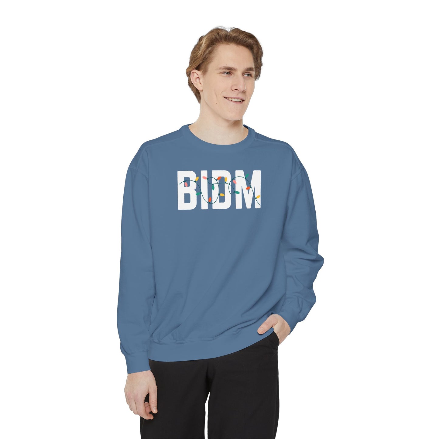 BIDM ALL STAFF HOLIDAY CREWNECK