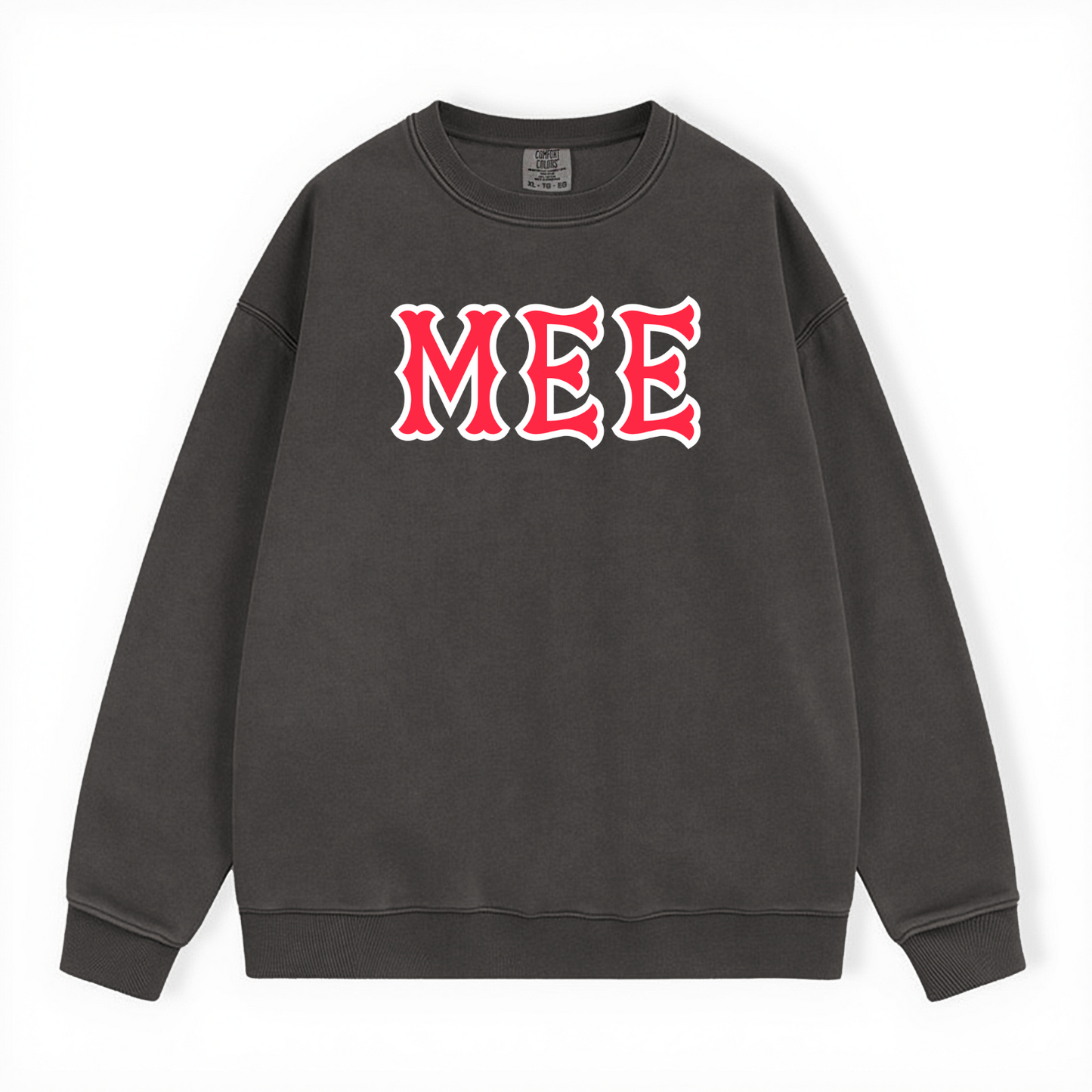 MEE SOX LETTERS CREWNECK
