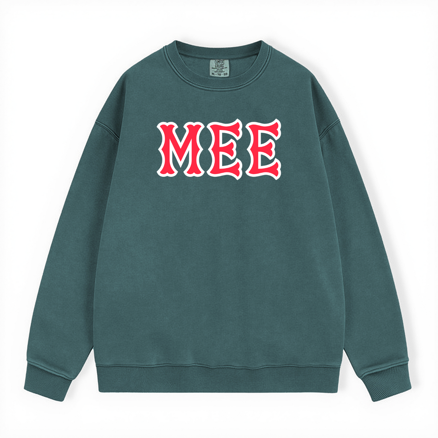 MEE SOX LETTERS CREWNECK