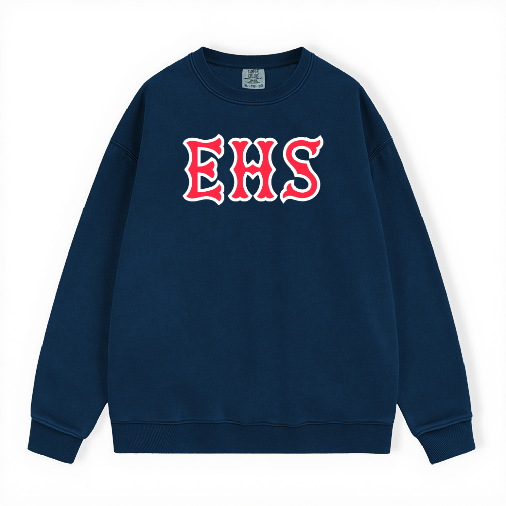 EHS SOX LETTERS CREWNECK