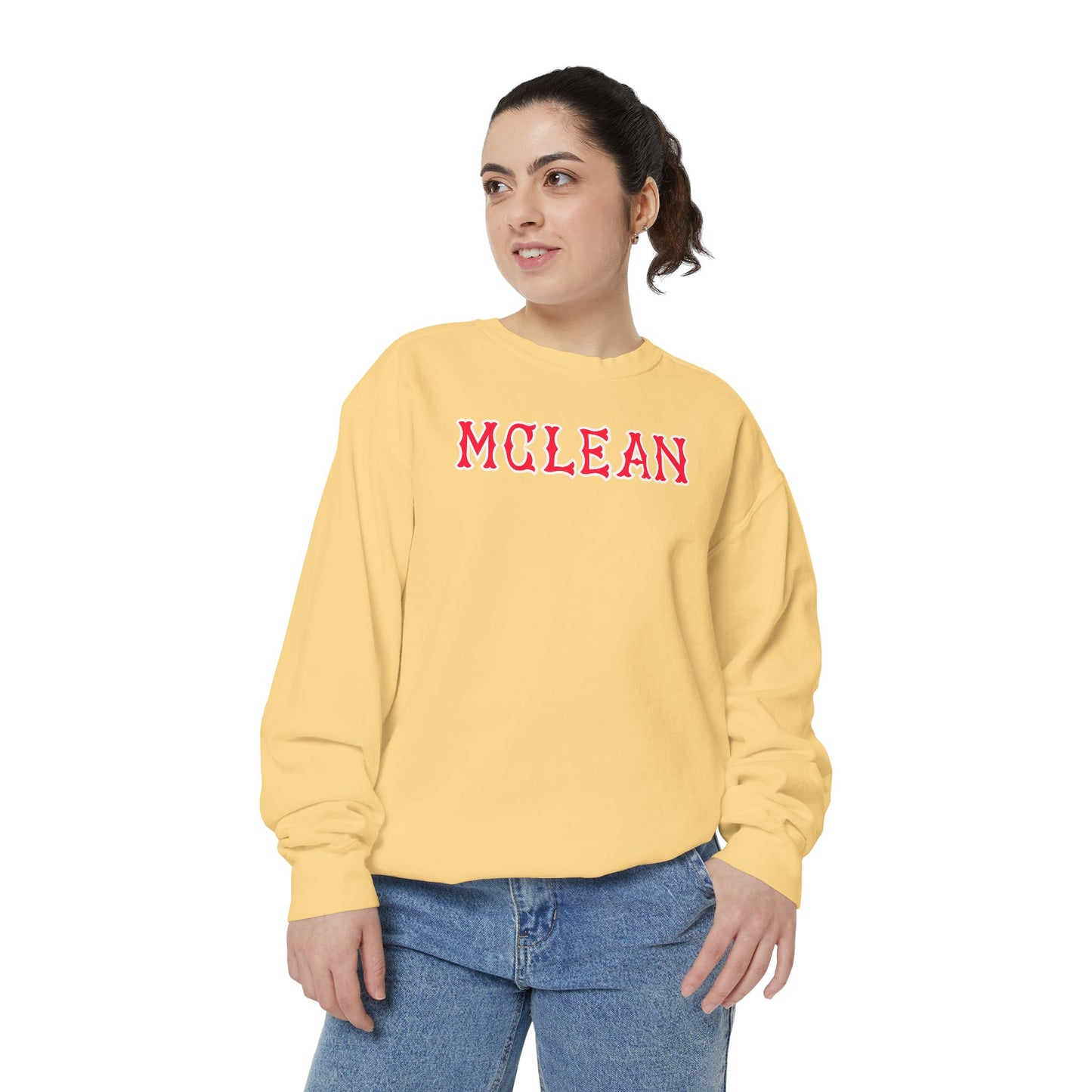 MCLEAN SOX LETTERS CREWNECK