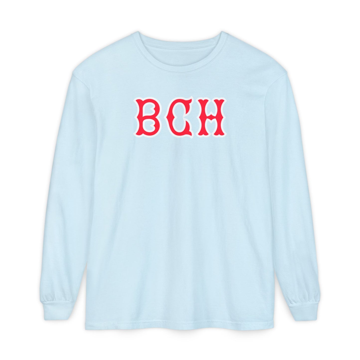 BCH SOX LETTERS LONG SLEEVE