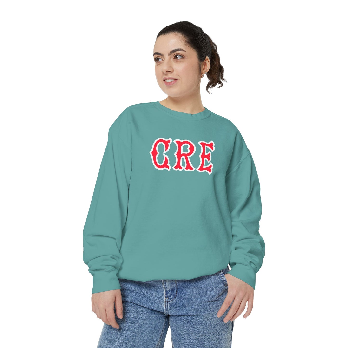 CRE SOX LETTERS CREWNECK