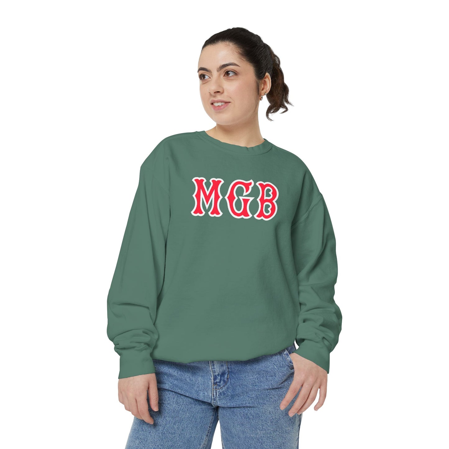 MGB SOX LETTERS CREWNECK
