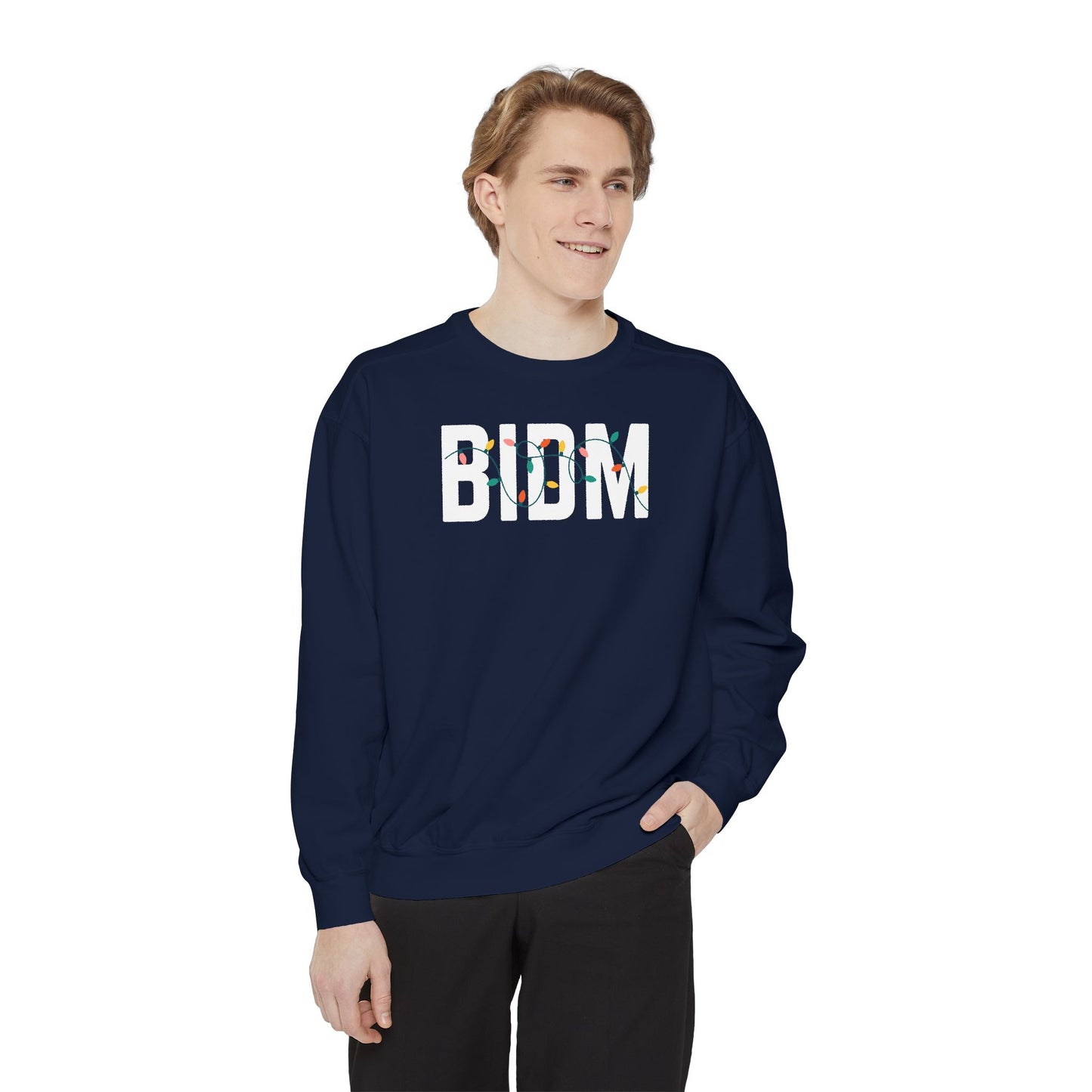 BIDM ALL STAFF HOLIDAY CREWNECK