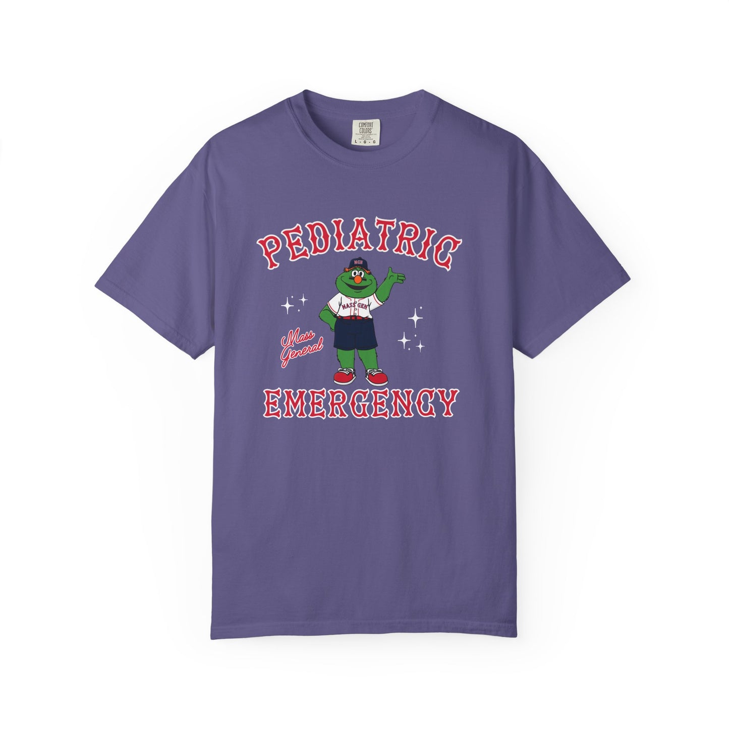 MGH PEDIATRIC EMERGENCY GREEN MONSTER T-SHIRT