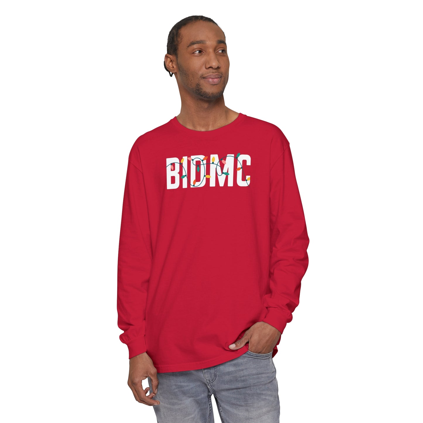 BIDMC HOLIDAY LIGHTS LONG SLEEVE