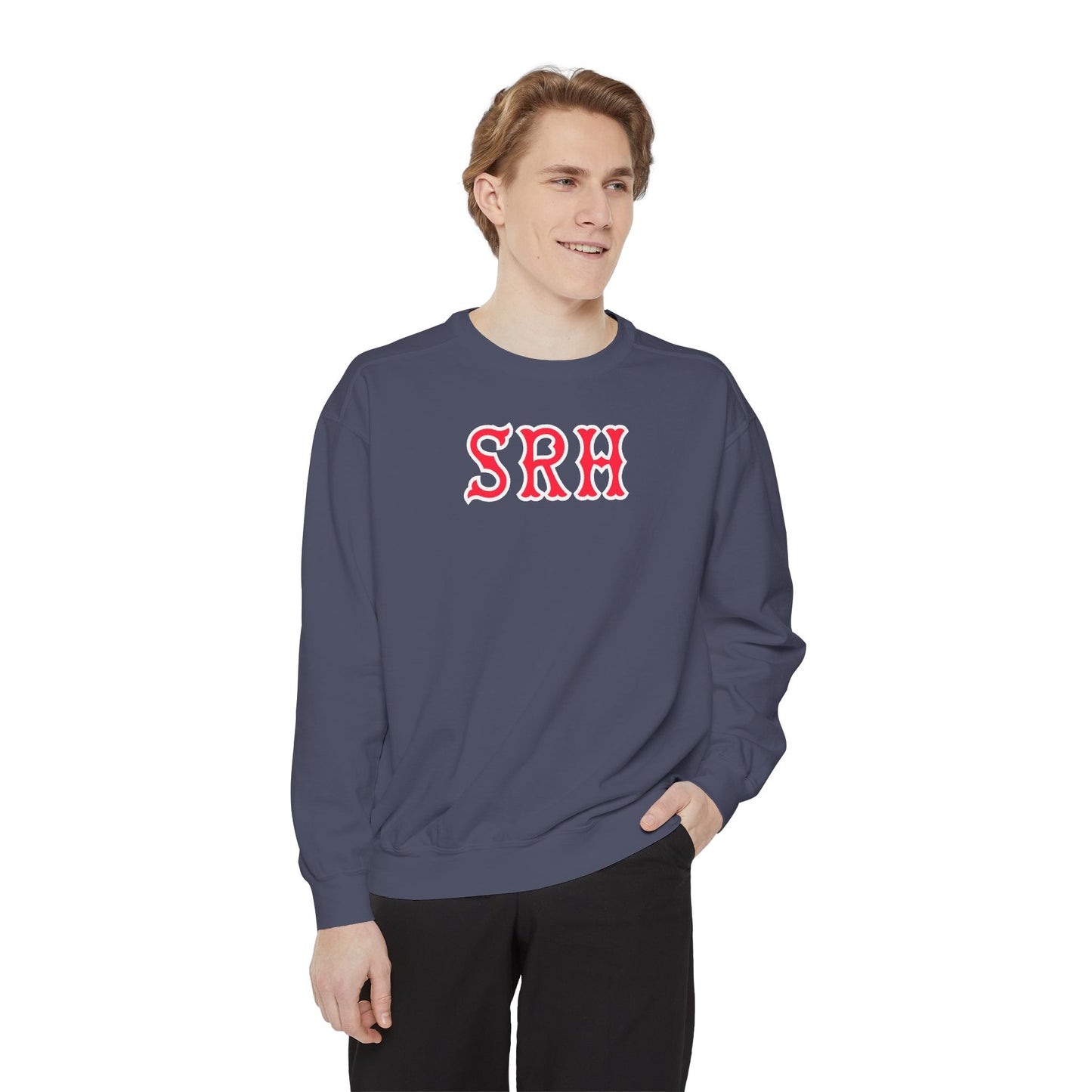 SRH SOX LETTERS CREWNECK