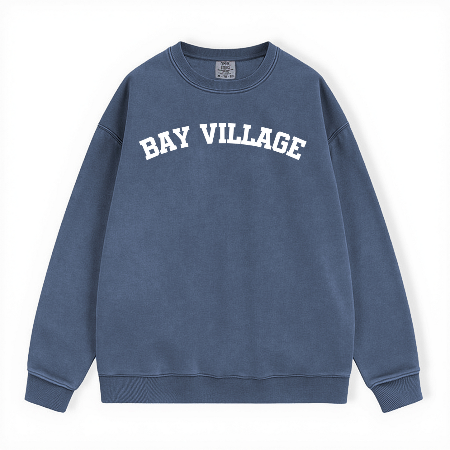 BAY VILLAGE COMFORT COLORS CREWNECK