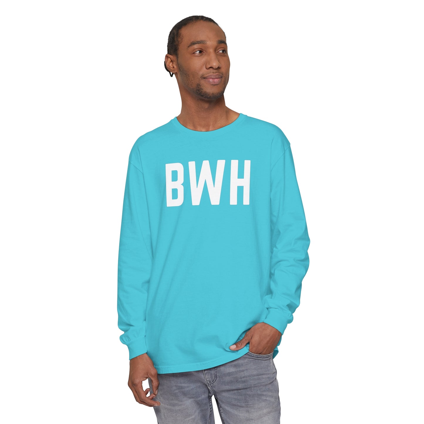 Unisex Garment-dyed Long Sleeve T-Shirt