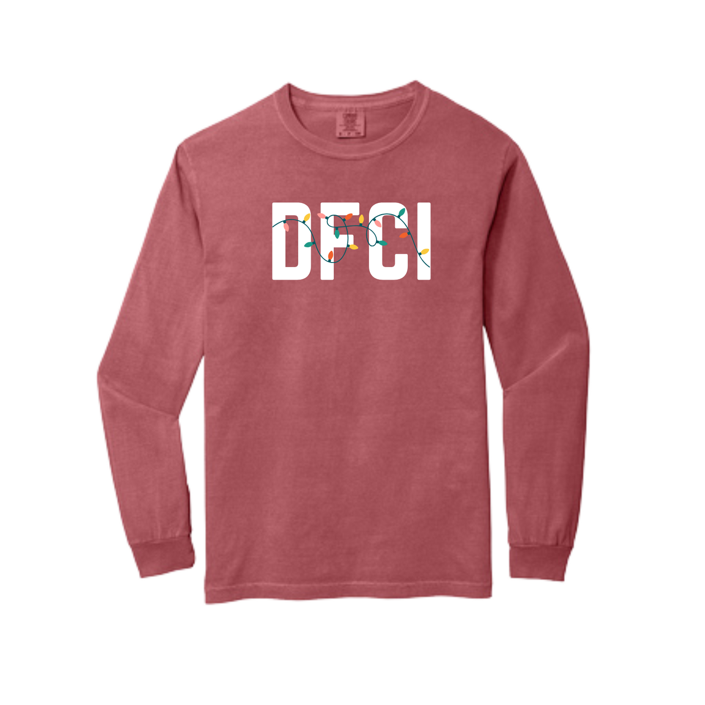 DFCI HOLIDAY LIGHTS LONG SLEEVE