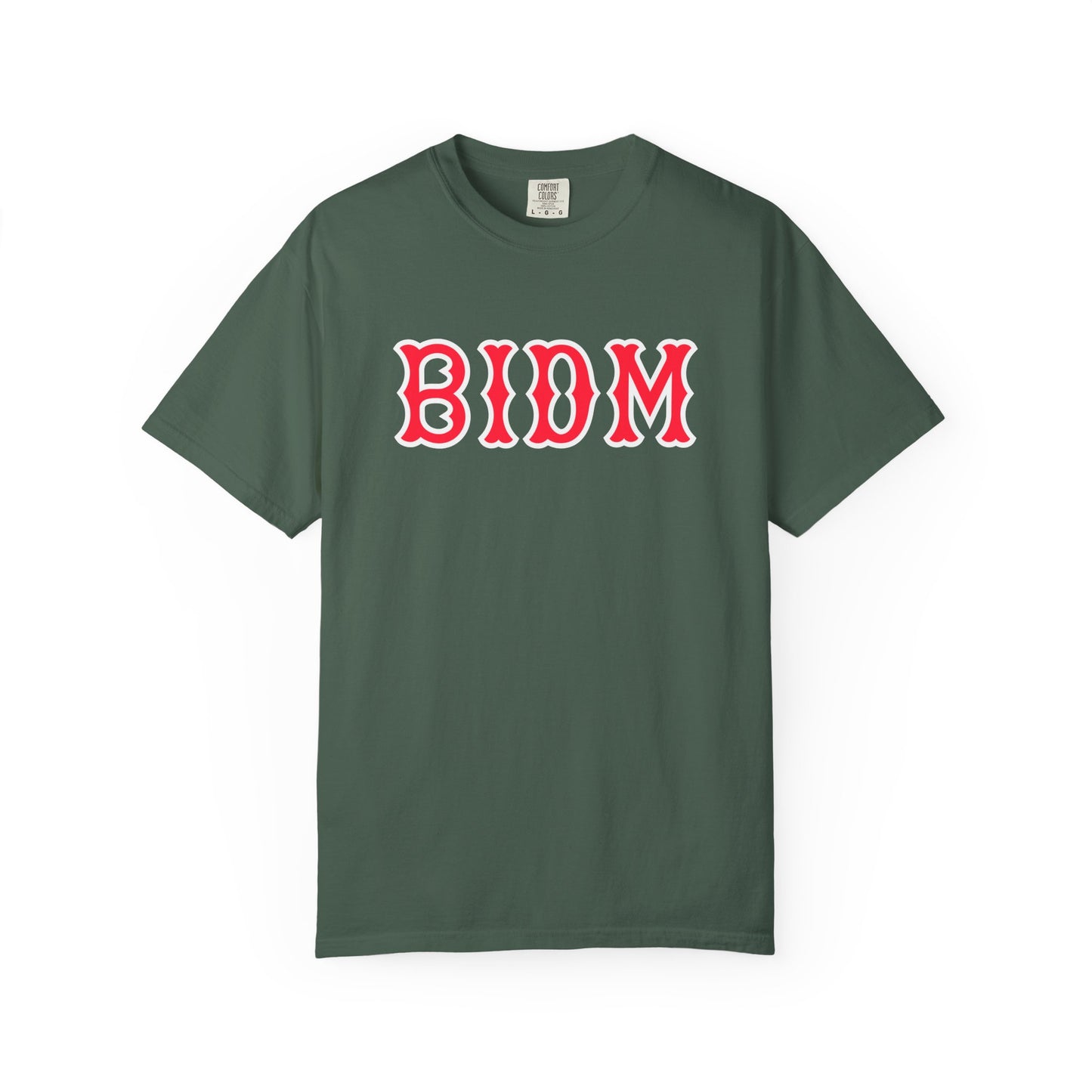 BIDM SOX LETTERS TEE