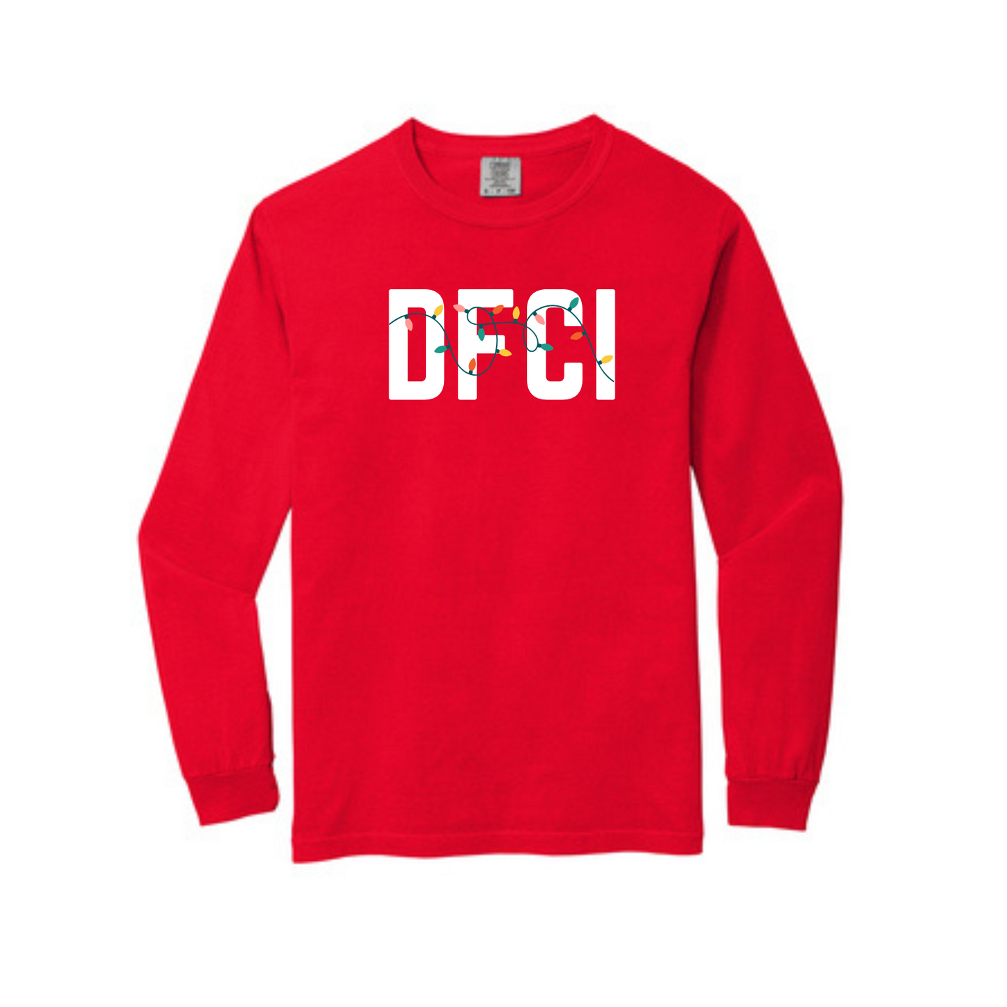 DFCI HOLIDAY LIGHTS LONG SLEEVE