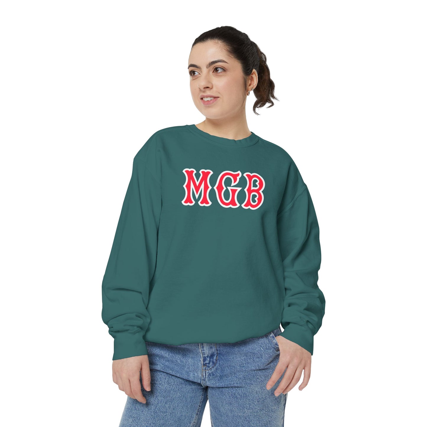 MGB SOX LETTERS CREWNECK