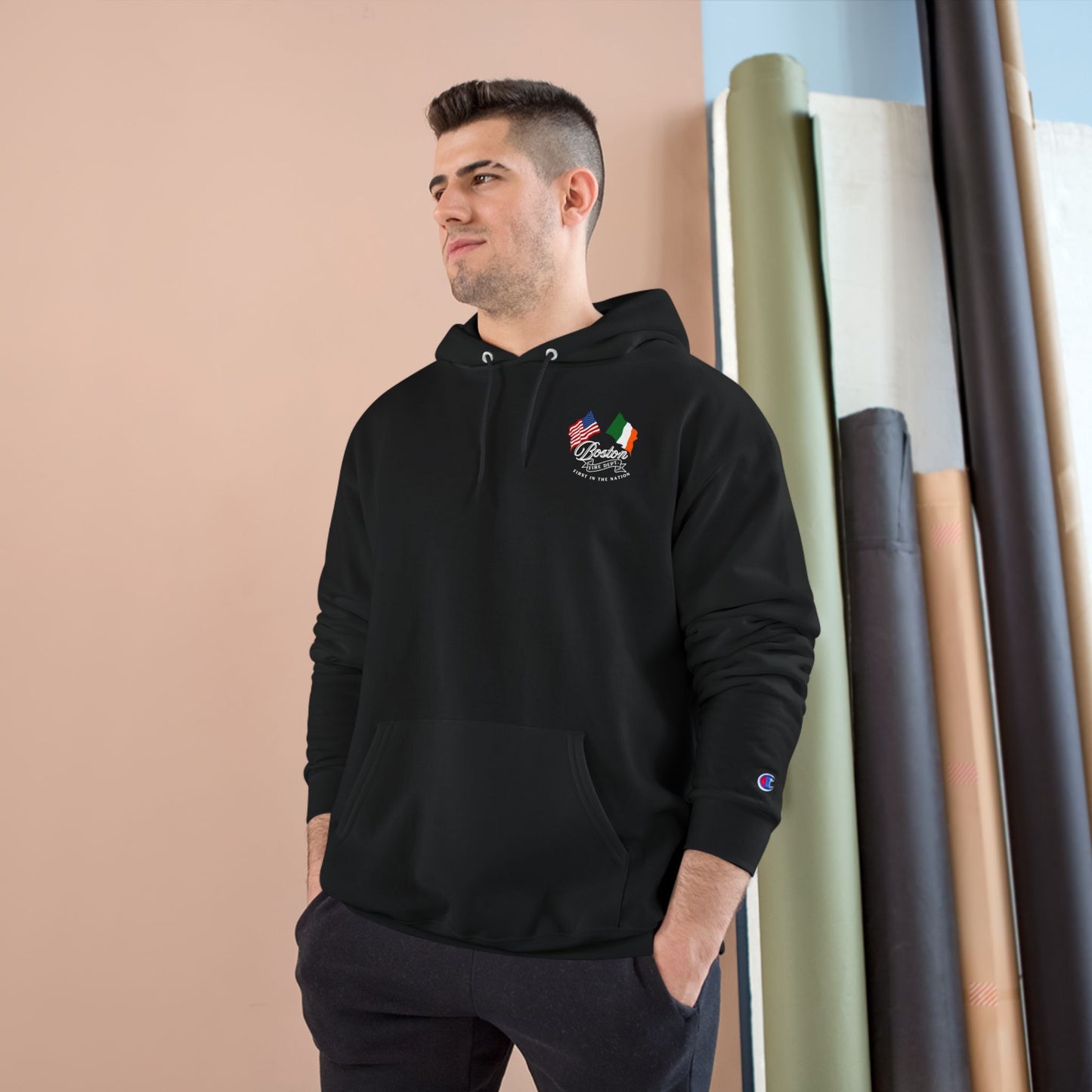 BOSTON FIRE IRISH PRIDE CHAMPION HOODIE
