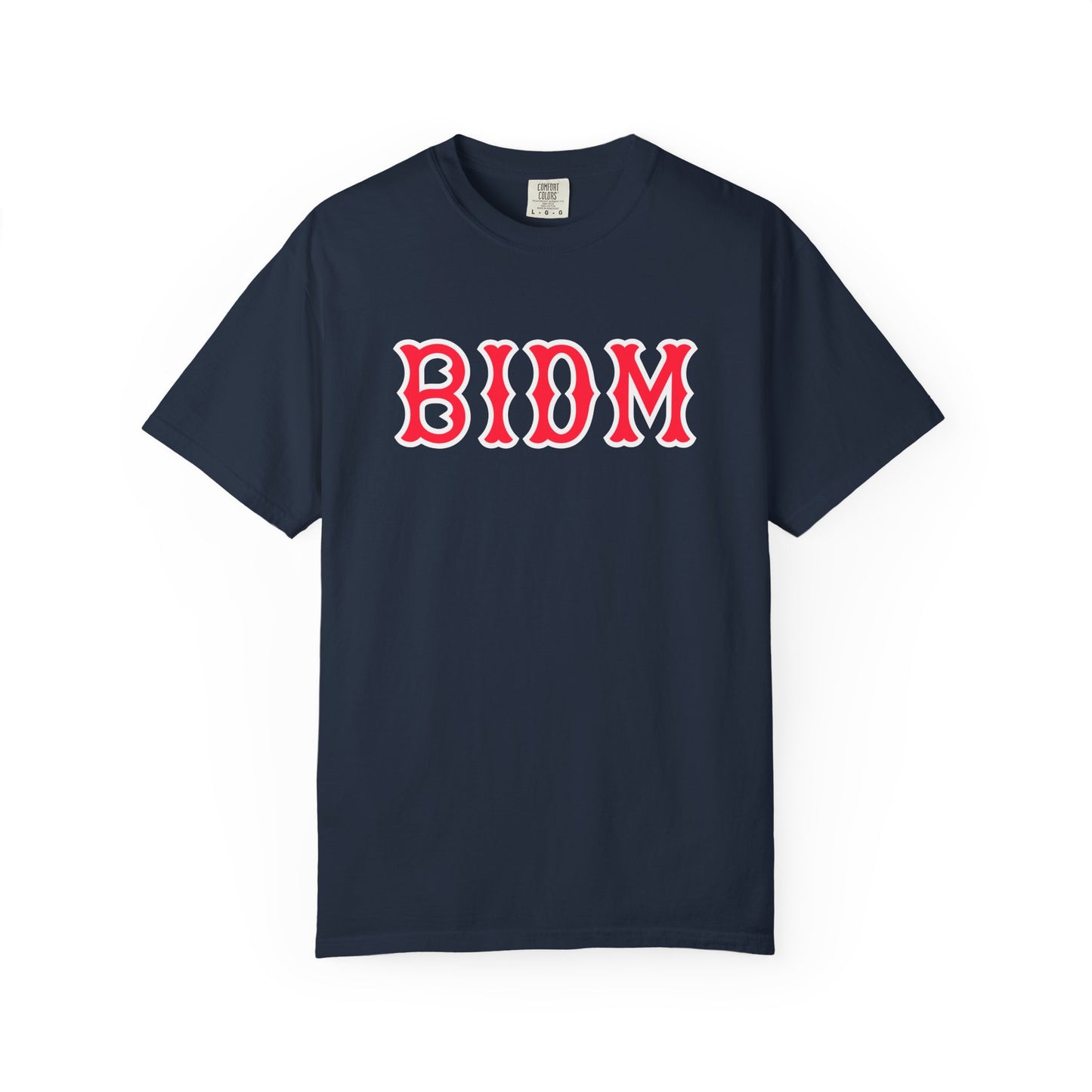 BIDM SOX LETTERS TEE