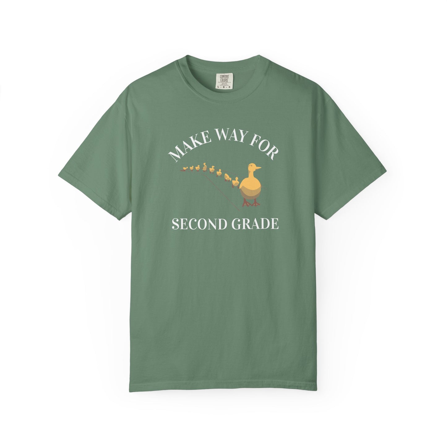 MAKE WAY FOR SECOND GRADE