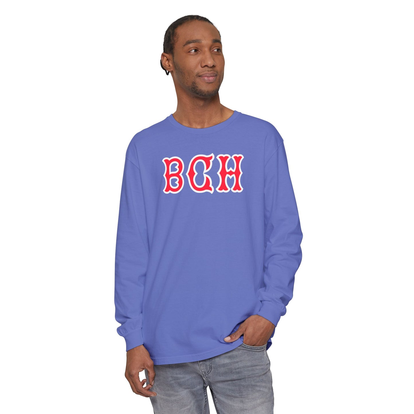 BCH SOX LETTERS LONG SLEEVE