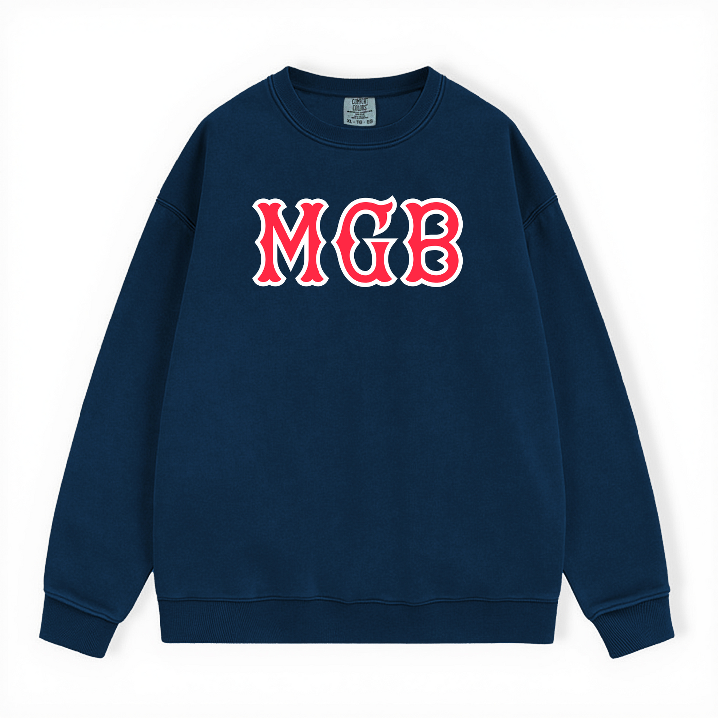 MGB SOX LETTERS CREWNECK