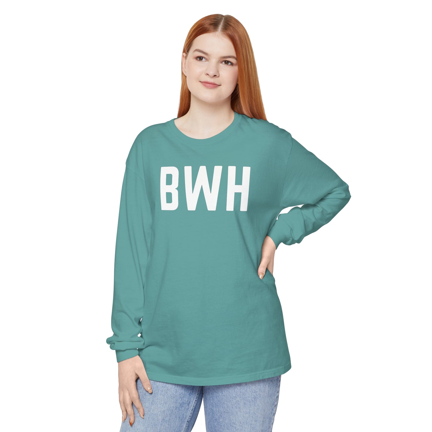 Unisex Garment-dyed Long Sleeve T-Shirt