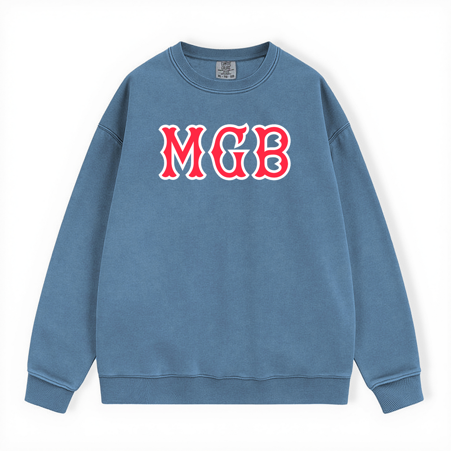 MGB SOX LETTERS CREWNECK