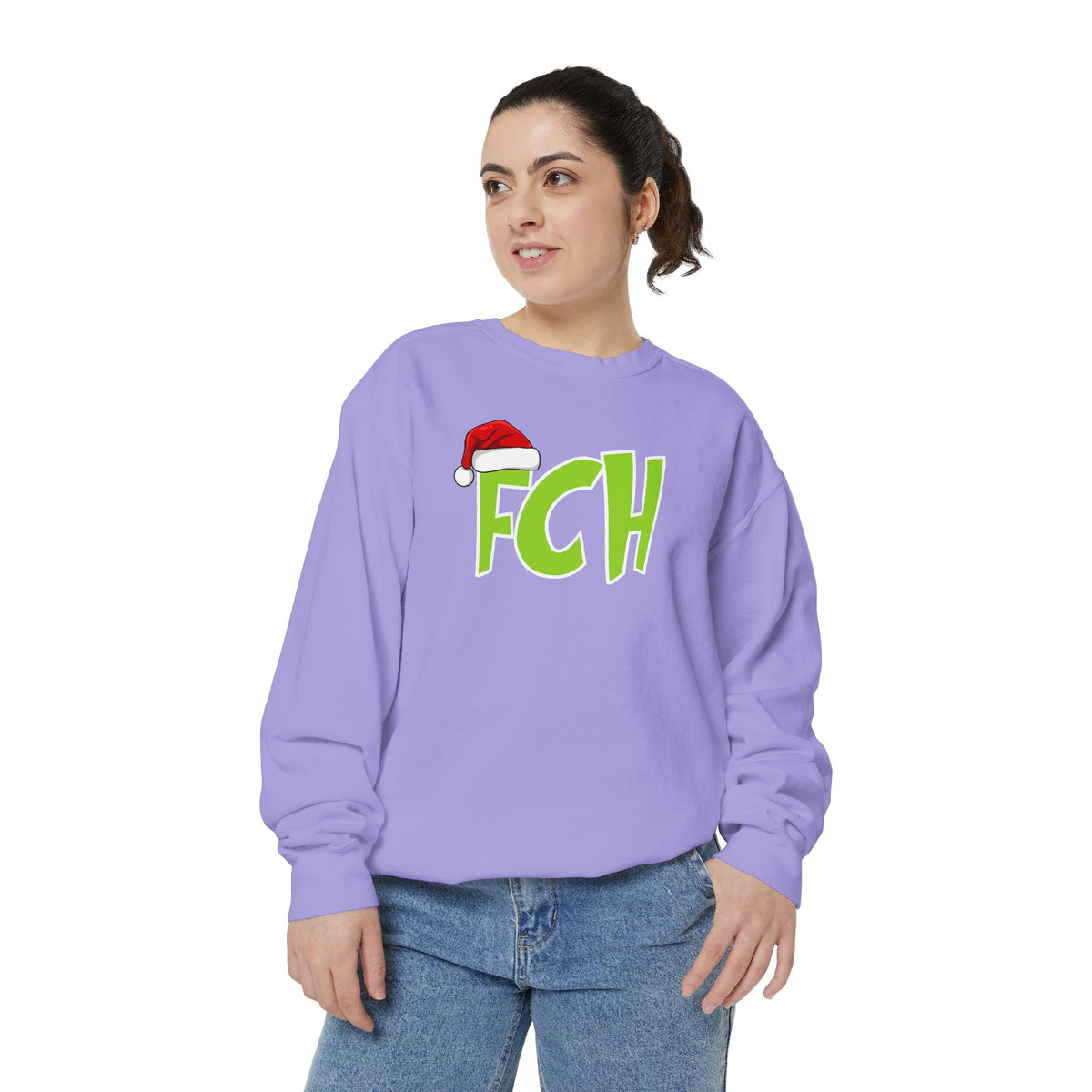 FCH GRINCH COMFORT COLORS CREWNECK