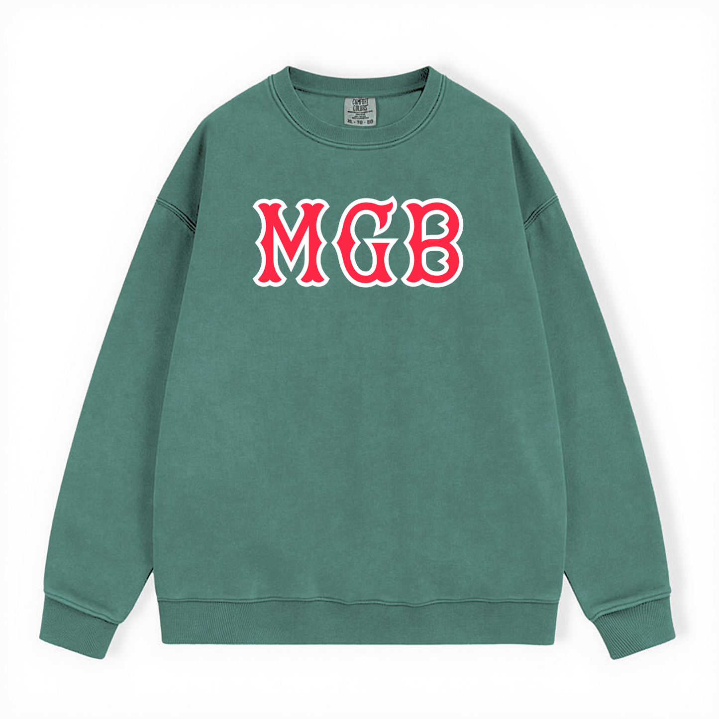 MGB SOX LETTERS CREWNECK
