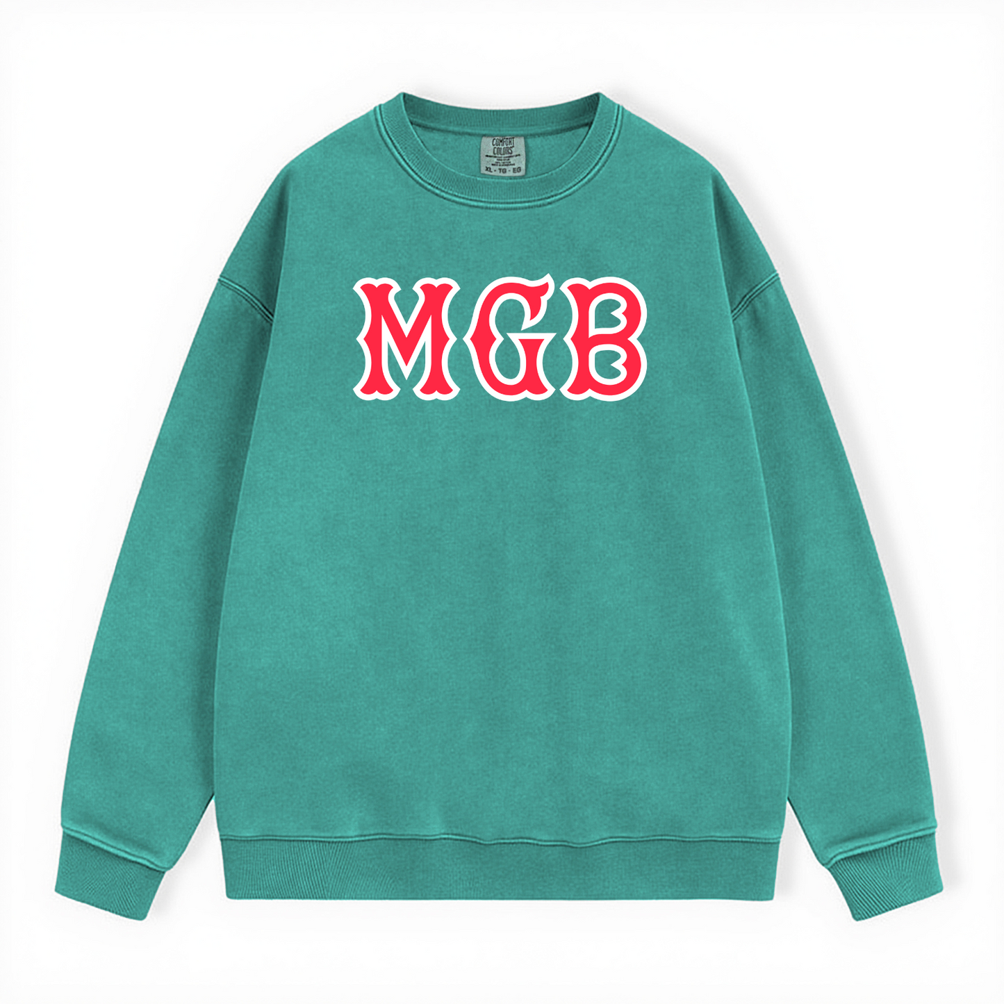 MGB SOX LETTERS CREWNECK