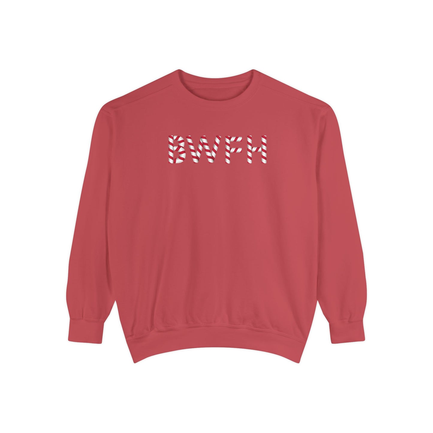 BWFH CANDY CANE CREWNECK