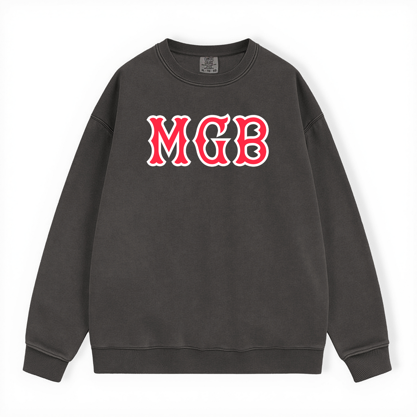 MGB SOX LETTERS CREWNECK