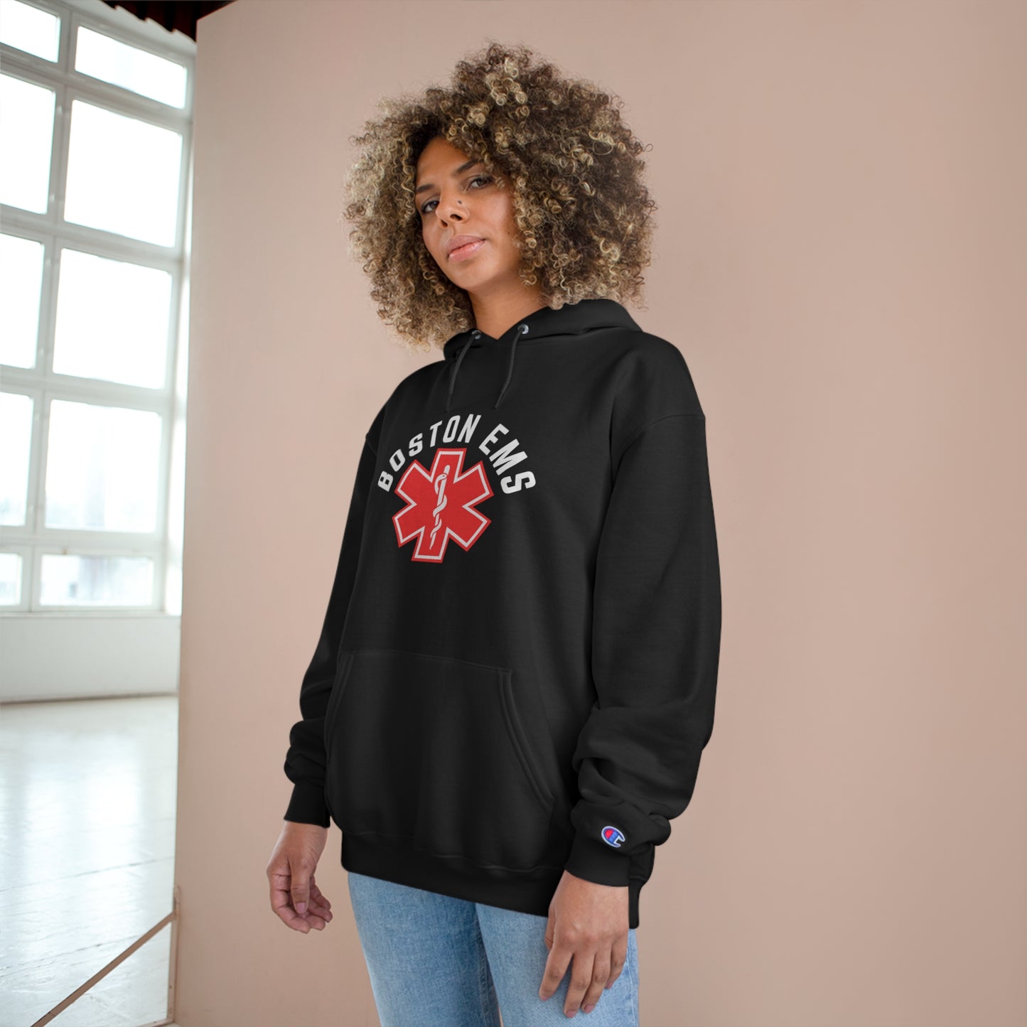 BOSTON EMS CHAMPION HOODIE