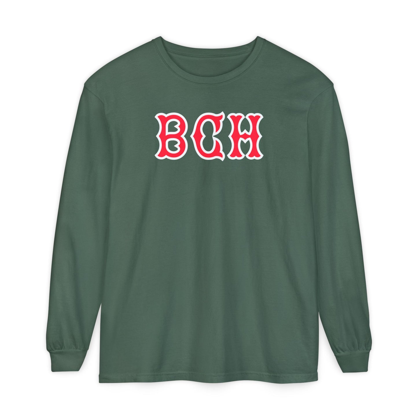 BCH SOX LETTERS LONG SLEEVE