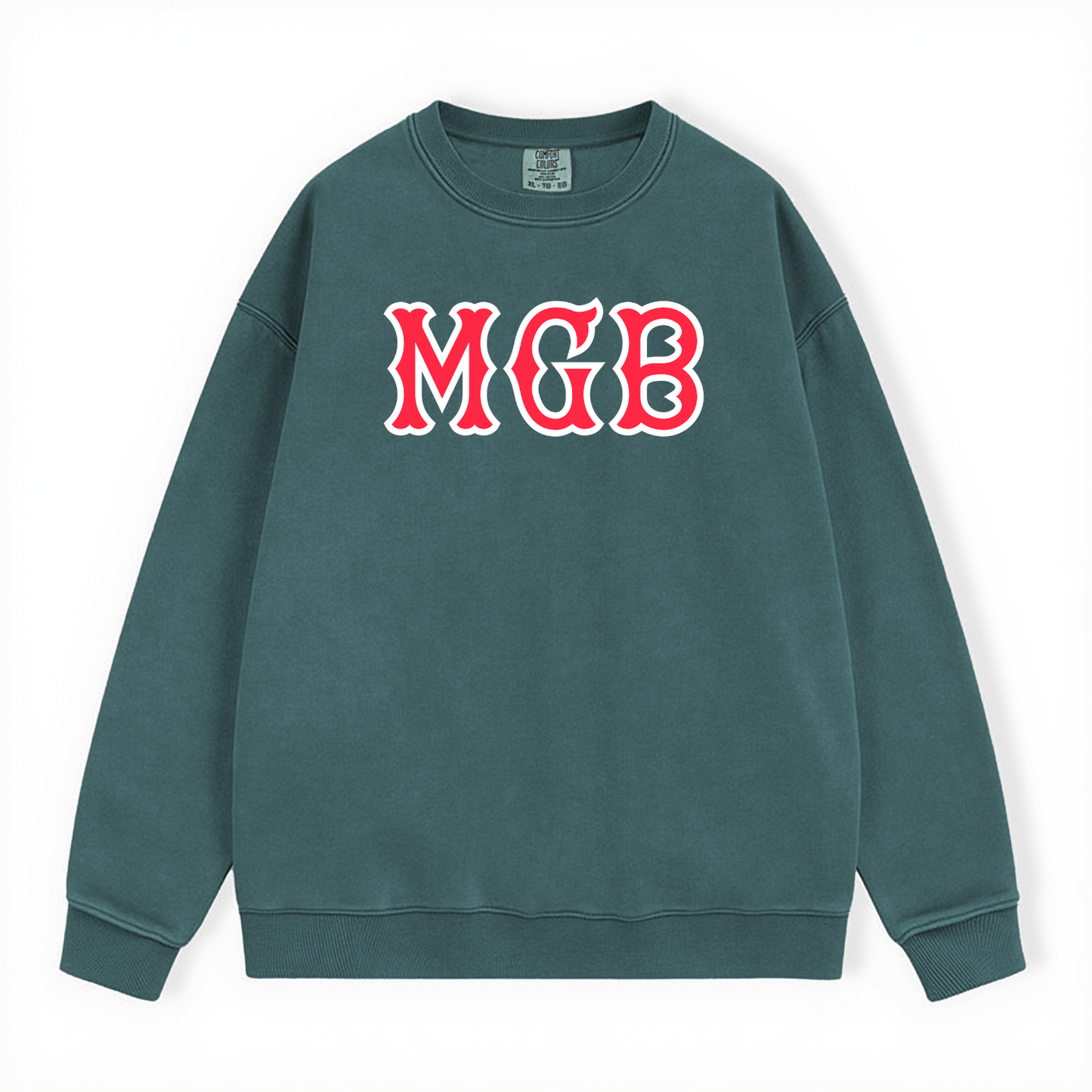 MGB SOX LETTERS CREWNECK