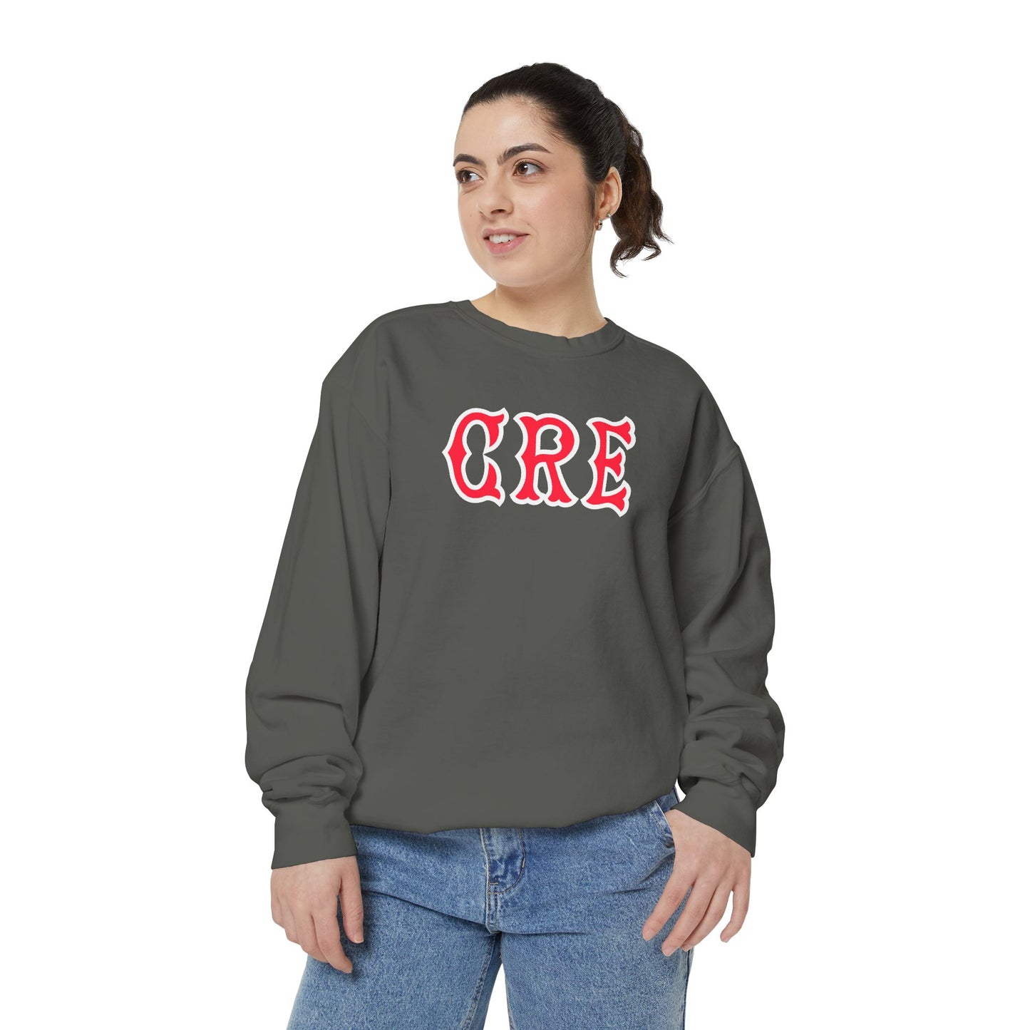 CRE SOX LETTERS CREWNECK