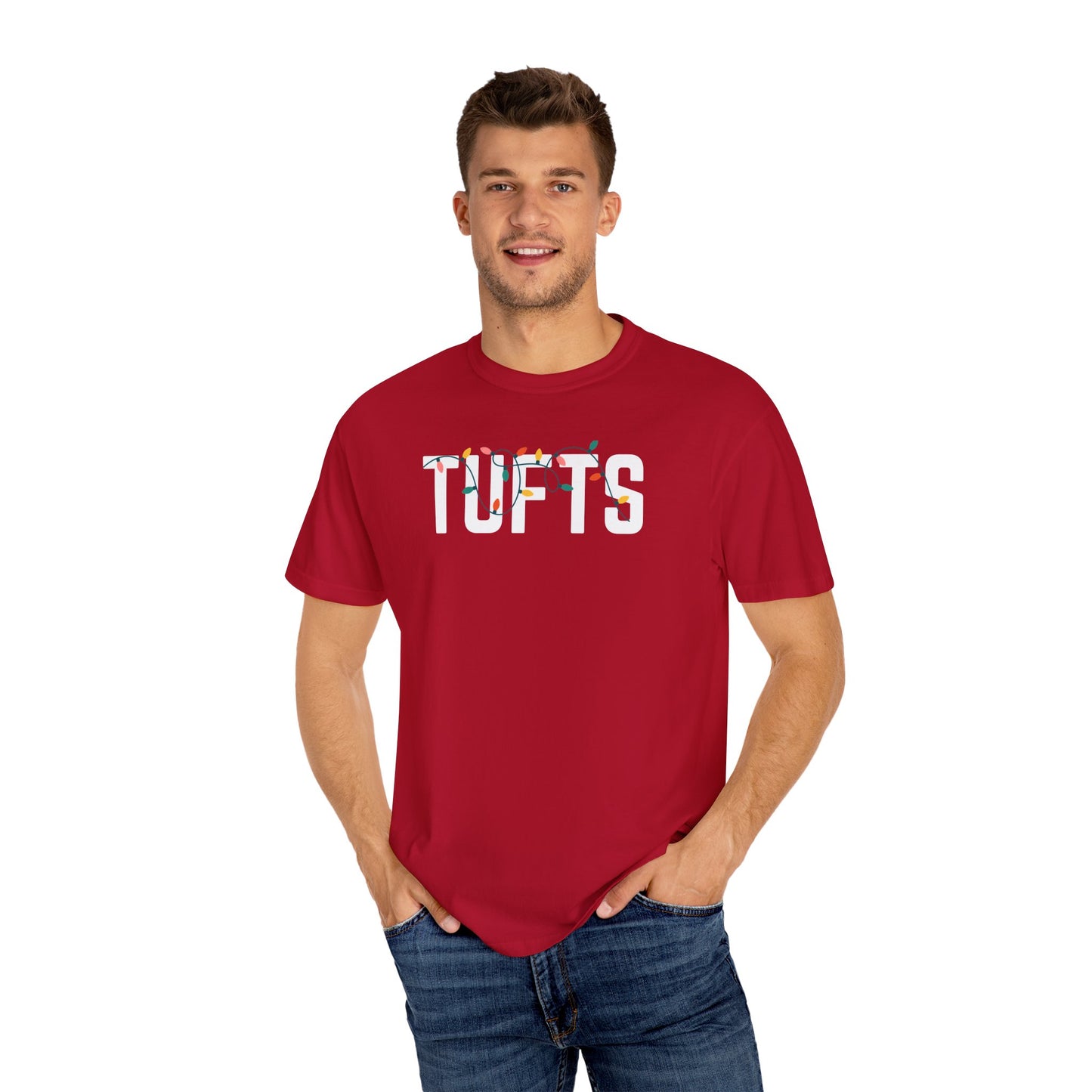 TUFTS HOLIDAY LIGHTS T-SHIRT