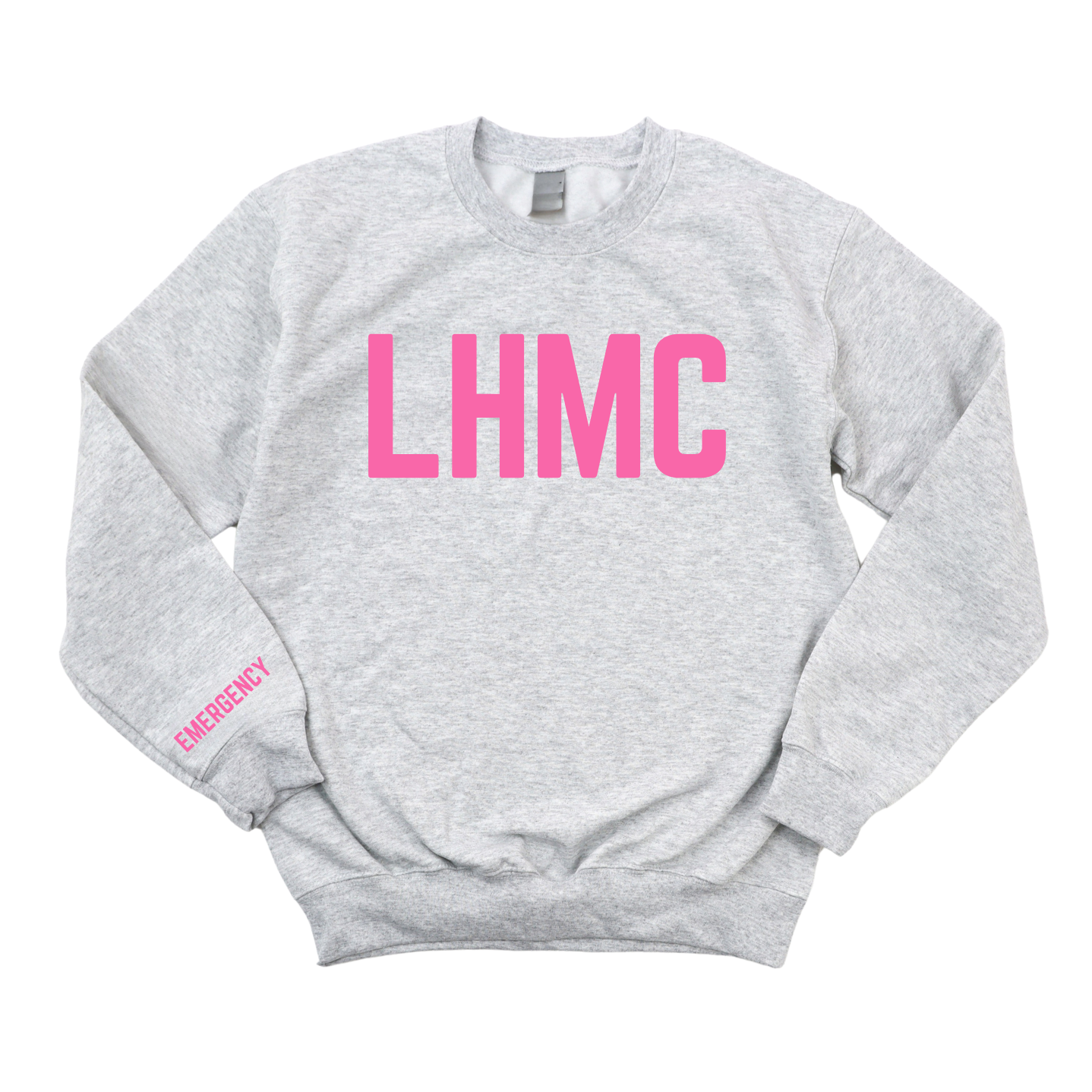 PINK LHMC - EMERGENCY CREWNECK