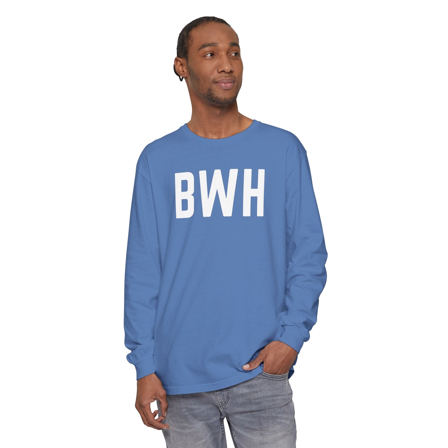 Unisex Garment-dyed Long Sleeve T-Shirt