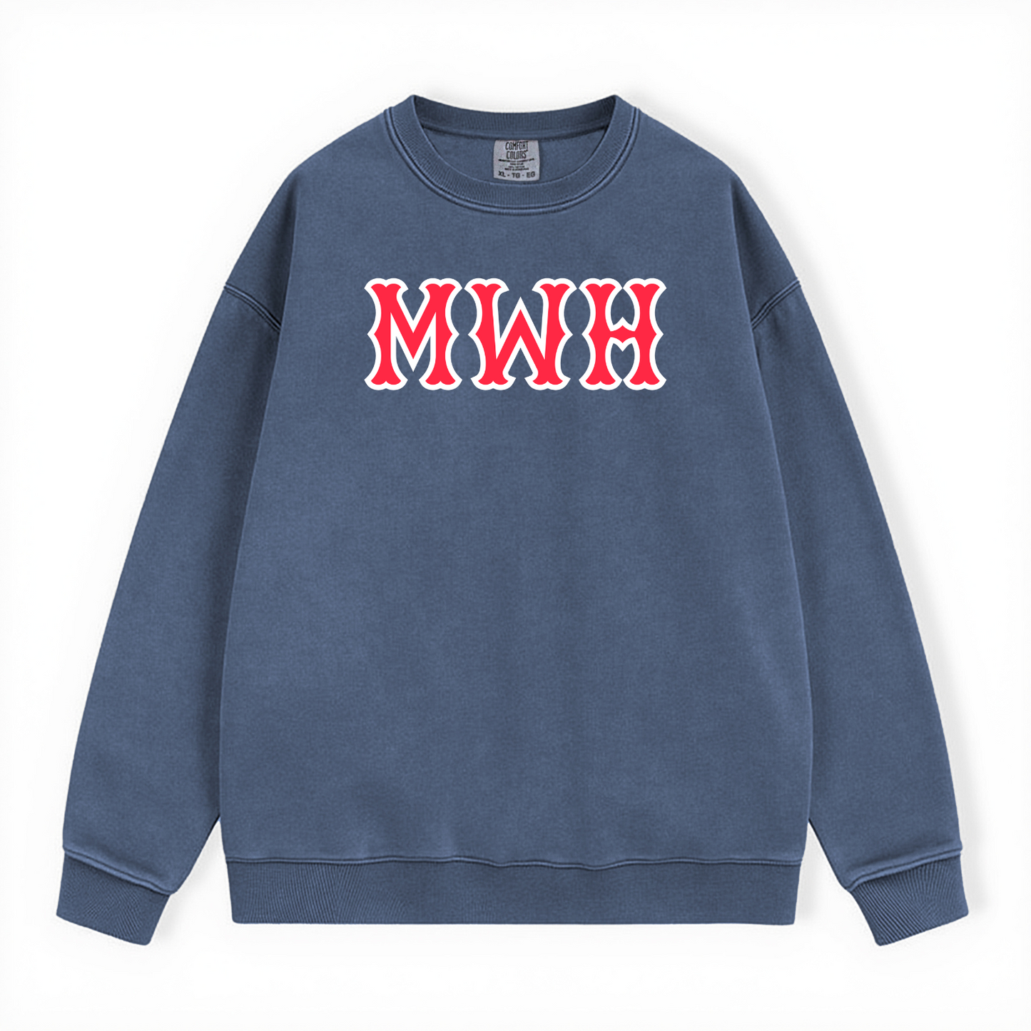 MWH SOX LETTERS CREWNECK