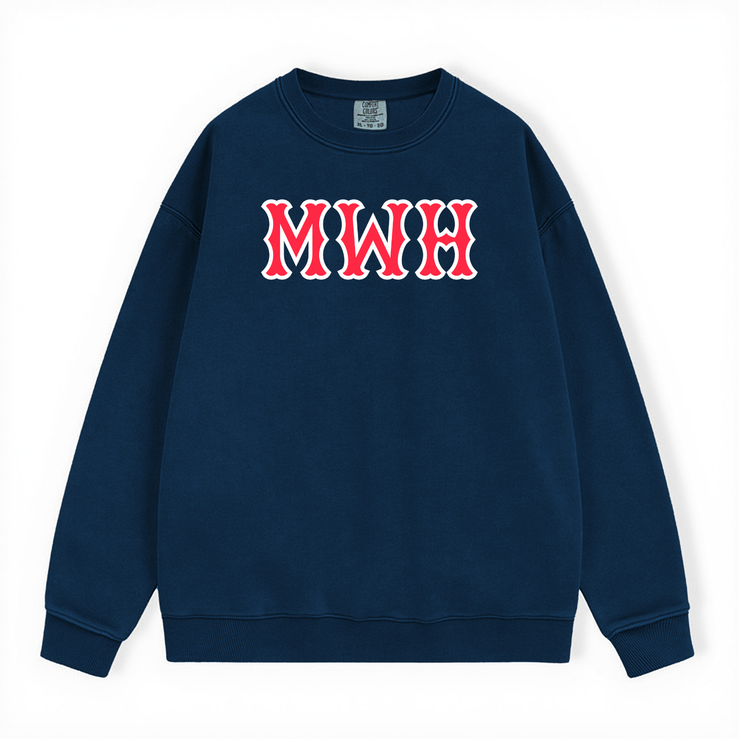MWH SOX LETTERS CREWNECK